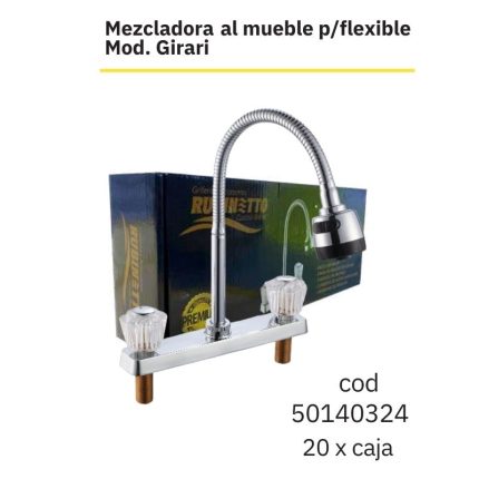 Mezcladora al mueble p/flexible Mod. Girari(20PCS)