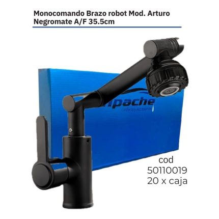 Monocomando Brazo robot Mod. Arturo Negromate A/F 35.5cm(20PCS)