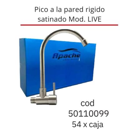 Pico a la pared rigido satinado Mod. LIVE (108PCS)
