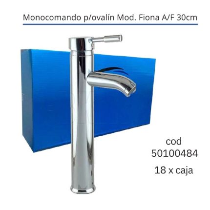 Monocomando p/ovalín Mod. Fiona A/F 30cm(18PCS)
