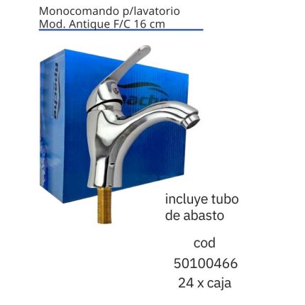 Monocomando p/lavatorio Mod. Antique F/C 16 cm(24PCS)