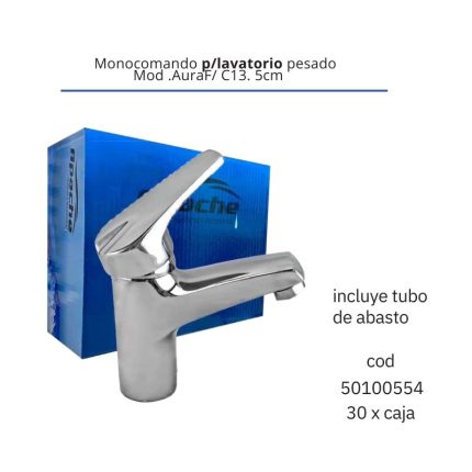 Monocomando p/lavatorio pesado Mod. Aura(30PCS)