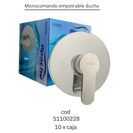 Monocomando empotrable ducha(10PCS)