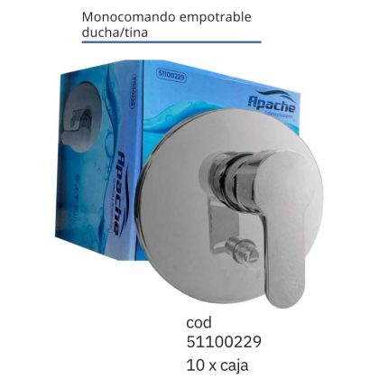 Monocomando empotrable ducha/tina(10PCS)