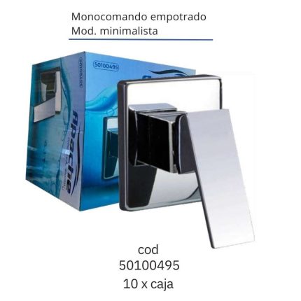 Monocomando empotrado Mod. Minimalista(10PCS)