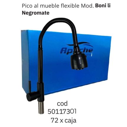 Pico al mueble flexible Mod. Negromate (72PCS)