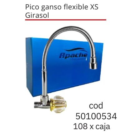 Pico ganso flexible XS Girasol (108PCS)