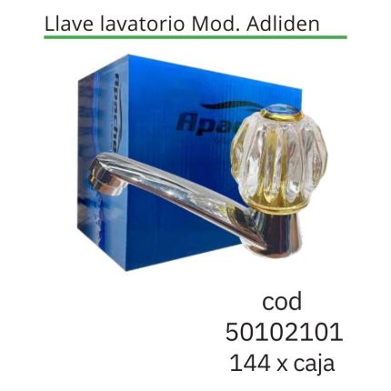 Llave lavatorio Mod. Adliden (144PCS)