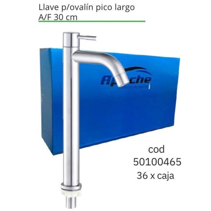 Llave p/ovalín pico largo A/F 30 cm (36PCS)