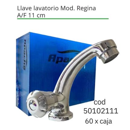 Llave p/lavatorio Mod. Regina A/F 11 cm (60PCS)