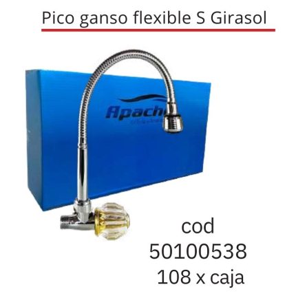 Pico ganso flexible S Girasol (108PCS)