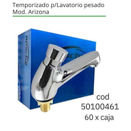 Temporizado p/Lavatorio pesado Mod. Arizona(60PCS)