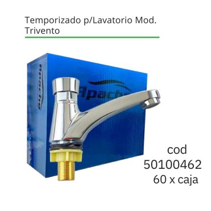Temporizado p/Lavatorio Mod. Trivento(60PCS)