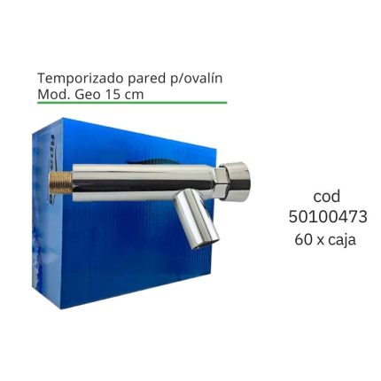 Temporizado pared p/ovalín Mod. Geo 15 cm(60PCS)