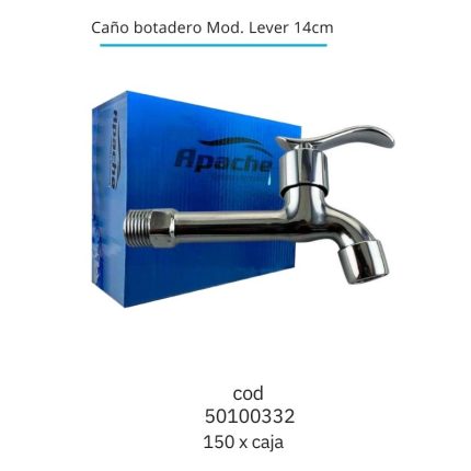 Caño botadero Mod. Lever 14cm(150PCS)